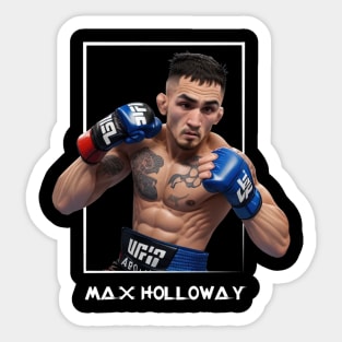 Max Holloway New Fight UFC Sticker